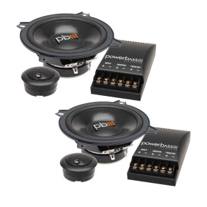 PowerBass S-50C Διαιρούμενα Ηχεία Αυτοκινήτου 2 Δρόμων 5.25