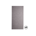Audiodesigner Rect Ηχοαπορροφητικά Πάνελ 120 x 60 x 5cm Coffee Grey (4 Τεμάχια)- Audiodesigner Rect Ηχοαπορροφητικά Πάνελ 120 x 60 x 5cm Coffee Grey (4 Τεμάχια)-