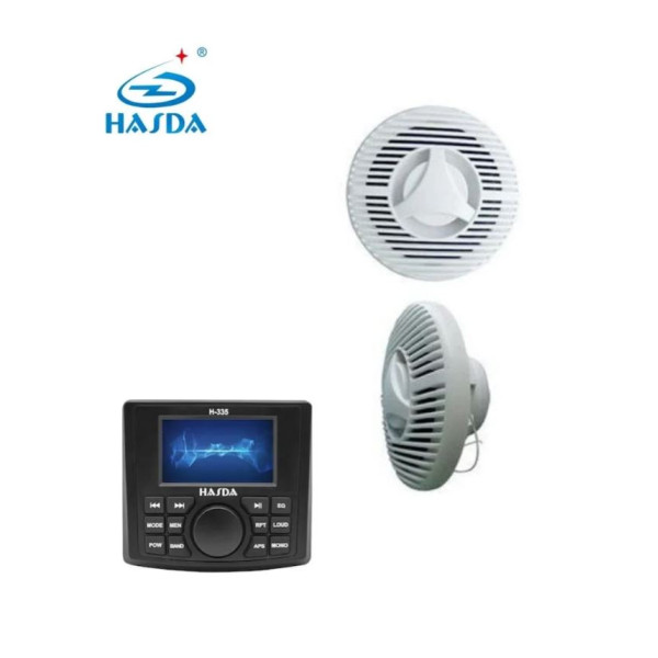 Hasda Ολοκληρωμένο Πακέτο Marine Πηγής και Ηχείων (Σετ)- Hasda Ολοκληρωμένο Πακέτο Marine Πηγής και Ηχείων (Σετ)-