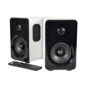 AvLink ABS35WHT Ενεργά Bluetooth Ηχεία Βιβλιοθήκης 3.5