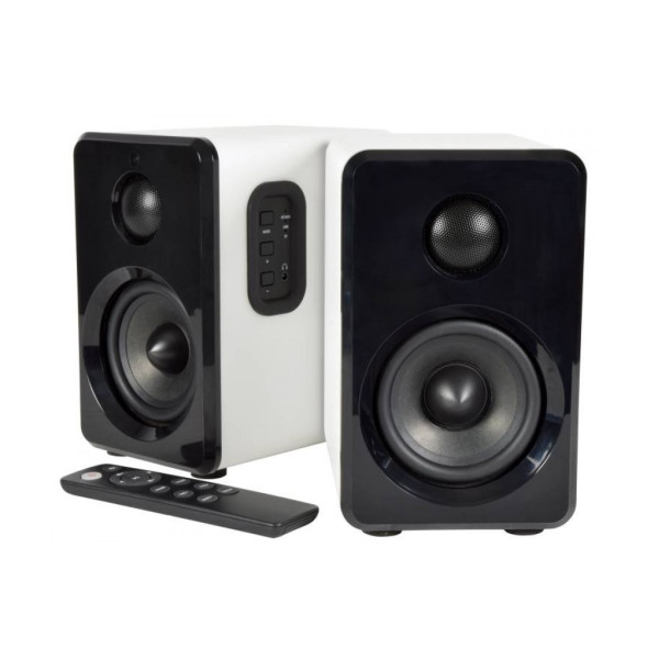 AvLink ABS35WHT Ενεργά Bluetooth Ηχεία Βιβλιοθήκης 3.5