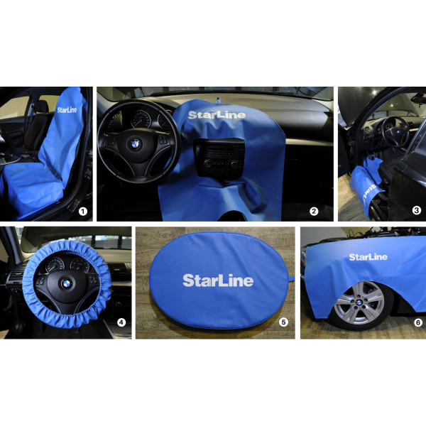 Car protection cover kit-