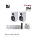 Pioneer - Victa Elite Big Πακέτο Hi Fi με Ενισχυτή Pioneer A-40AE και Ηχεία Βιβλιοθήκης HECO Victa Elite 302 (Σετ)-