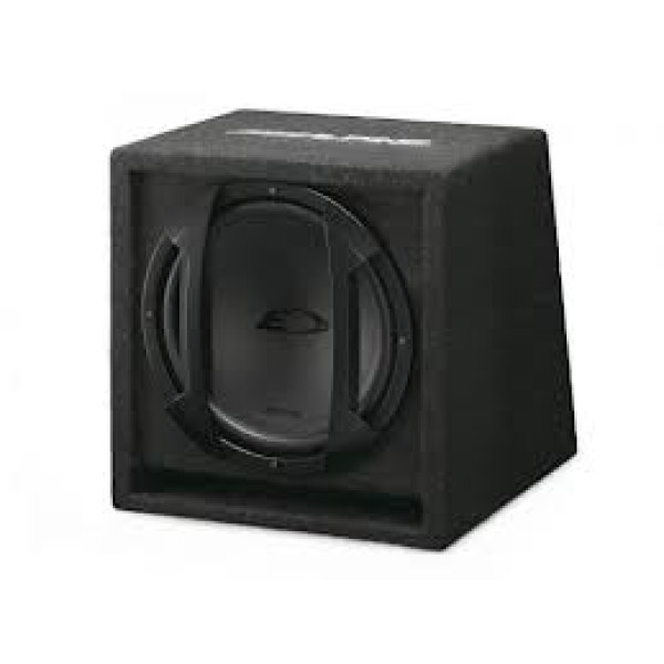 Alpine SBE 1244BR 12inch 650Watts 12 inch Subwoofer αυτοκινήτου με κούτα