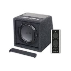 AlPINE SWE 815 8inch 150Watts 8 inch Subwoofer αυτοκινήτου με κούτα