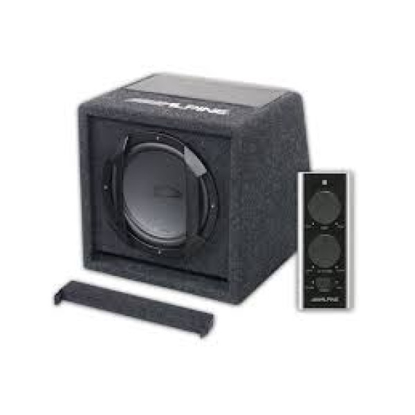 AlPINE SWE 815 8inch 150Watts 8 inch Subwoofer αυτοκινήτου με κούτα