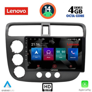 LENOVO SSX 9187_CPA (9inc) MULTIMEDIA TABLET for HONDA CIVIC 4D mod. 2001-2006