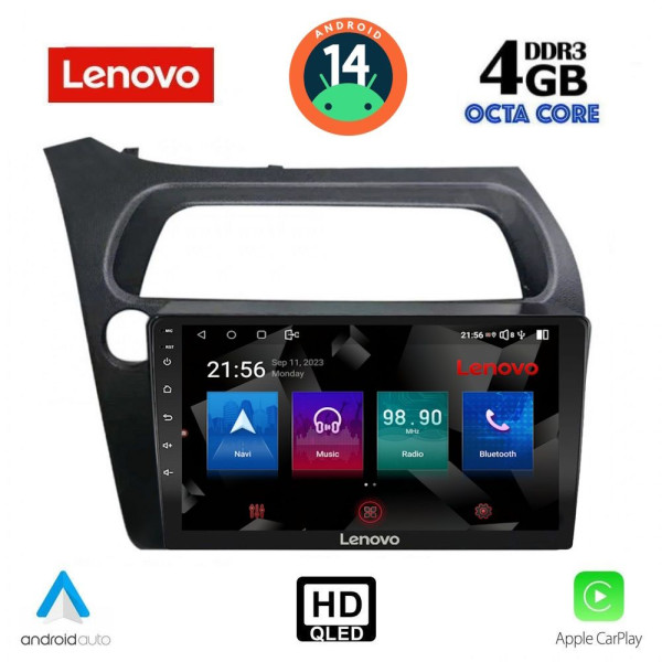 LENOVO SSX 9189_CPA (9inc) MULTIMEDIA TABLET for HONDA CIVIC 3D-5D mod. 2006-2012