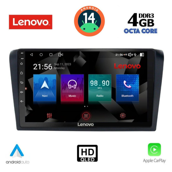 LENOVO SSX 9365_CPA (9inc) MULTIMEDIA TABLET for MAZDA 3 mod. 2003-2008