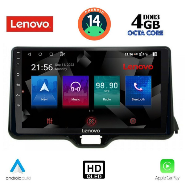 LENOVO SSX 9738_CPA (10inc) MULTIMEDIA TABLET for TOYOTA YARIS mod. 2020> - MAZDA 2 mod. 2023>