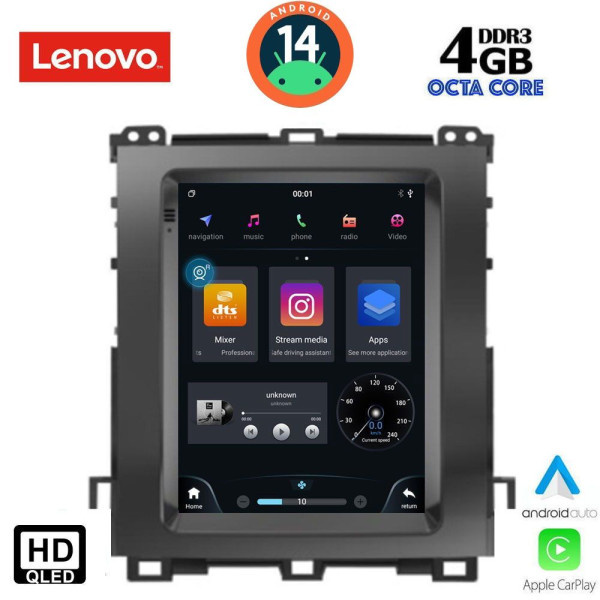 LENOVO SSX 9982_CPA TESLA STYLE for TOYOTA LANDCRUISER mod. 2003-2009 LENOVO SSX 9982_CPA TESLA STYLE for TOYOTA LANDCRUISER mod. 2003-2009