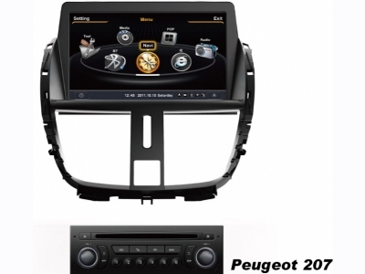 Multimedia OEM TV for PEUGEOT 207 S100 [LM C207]